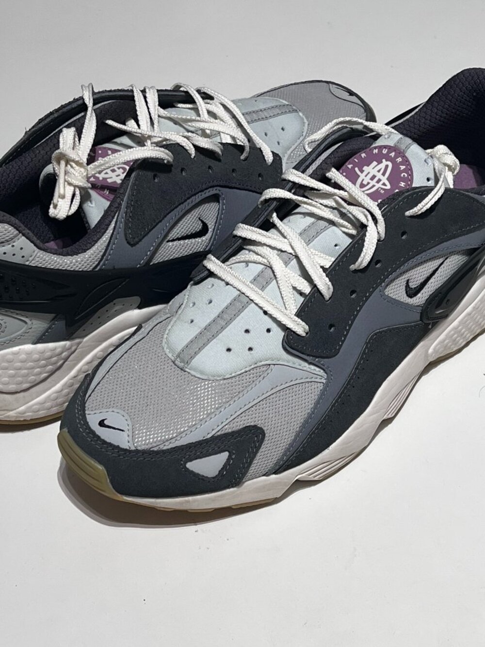 Nike Air Huarache Light Smoke Grey Men's Size 12 FJ0709 001 - Used